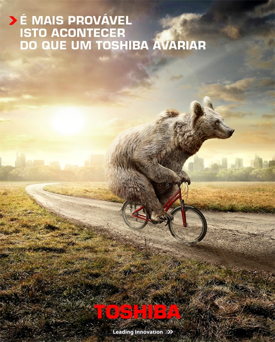 TOSHIBA Design creative direction creativity post-production Photography Art Portuguese design Thestudio thestudiosite.com